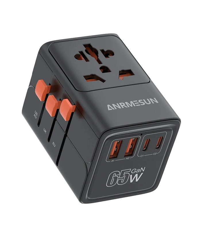Adaptateur de voyage universel 65W Globtrip