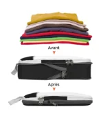 Avant après organisateur de valise