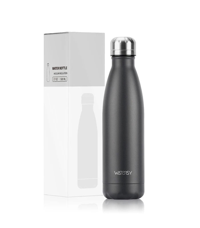 Bouteille isotherme Watersy ThermoFlow 500ml Noir
