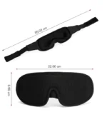 Dimensions masque de nuit 3D DreamShield