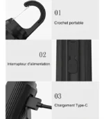 Lampe de camping LED CampGlow Infos