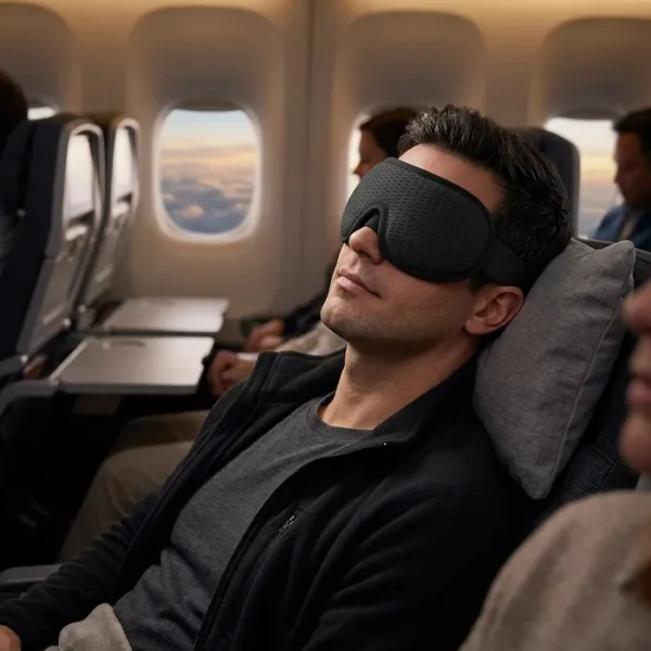 Masque de nuit 3D DreamShield pour avion