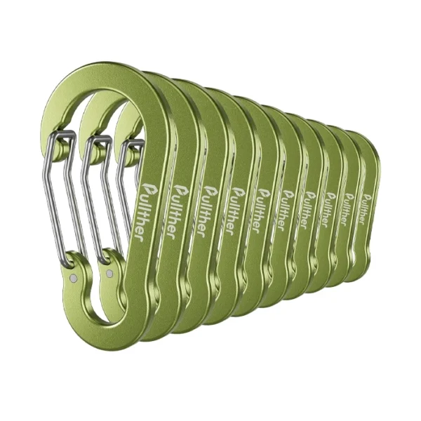Mousquetons Voyage Clipfast Vert