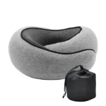 Oreiller de voyage Snailwrap Gris