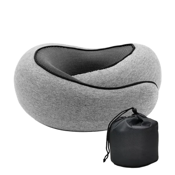 Oreiller de voyage Snailwrap Gris