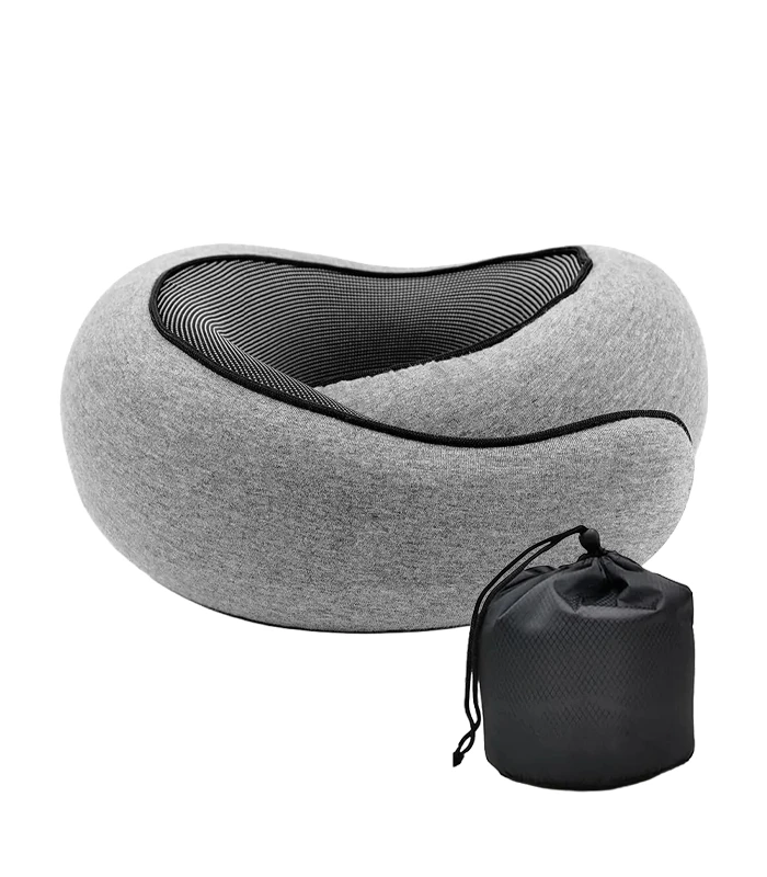 Oreiller de voyage Snailwrap Gris