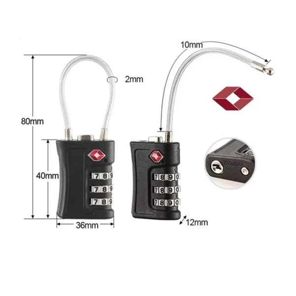 dimensions cadenas securetrip